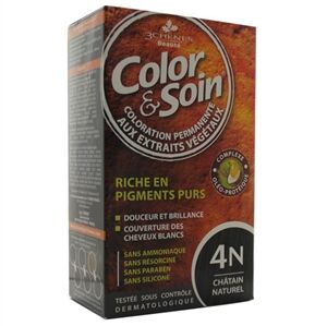 Color and Soin Saç Boyası 4N - Doğal Kestane