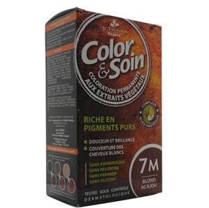 Color and Soin Saç Boyası 7M Maun Sarısı