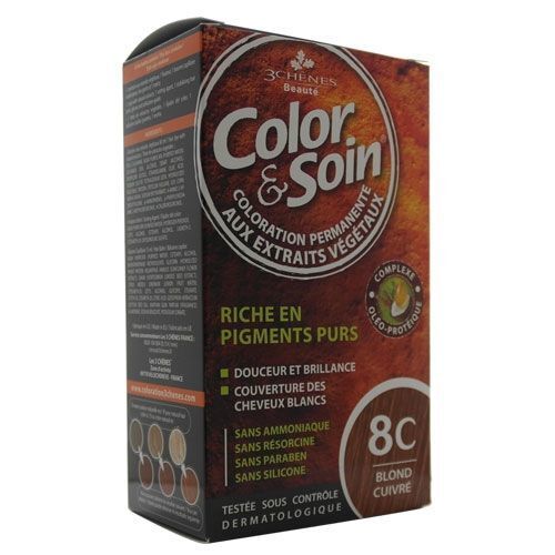 Color and Soin Saç Boyası 8C Bakır Sarısı