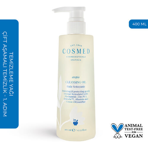 Cosmed Atopia Temizleme Yağı 200 ml