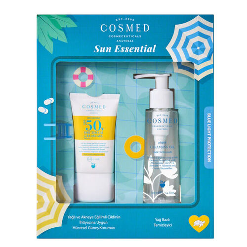 Cosmed Sun Essential Yağlı Ciltler İçin Güneş SETİ