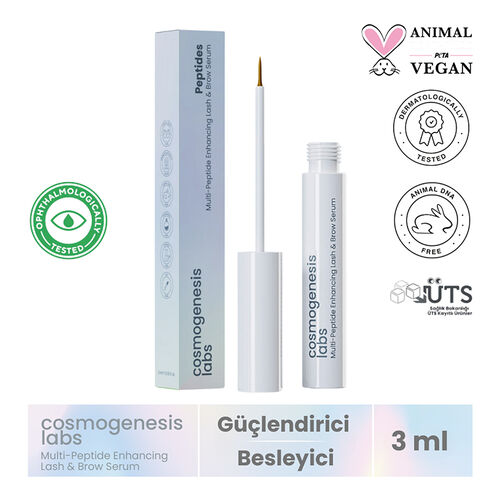 Cosmogenesis Labs Güçlendirici Kirpik ve Kaş Serumu 3 ml