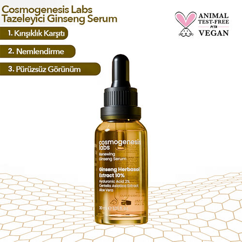 Cosmogenesis Labs Tazeleyici Ginseng Serum 30 ml