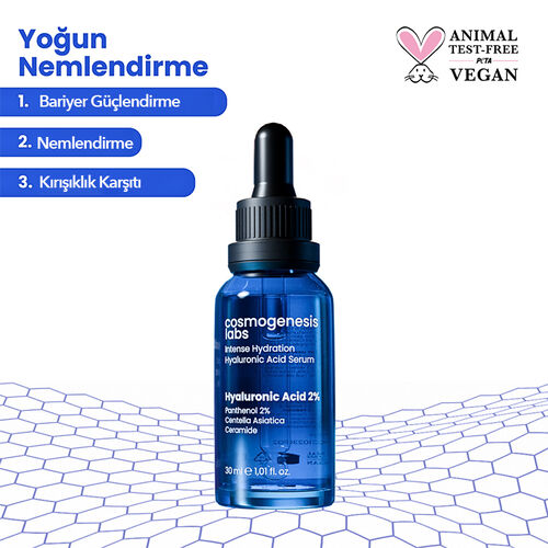 Cosmogenesis Labs Yoğun Nemlendirici Hyalüronik Asit Serum 30 ml