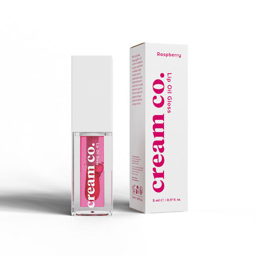 Cream Co. Lip Oil Gloss 5 ml - Raspberry