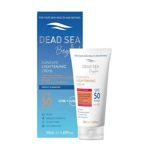 Dead Sea Beyond Sunsafe SPF50 Aydınlatıcı Leke Karşıtı Krem 50 ml
