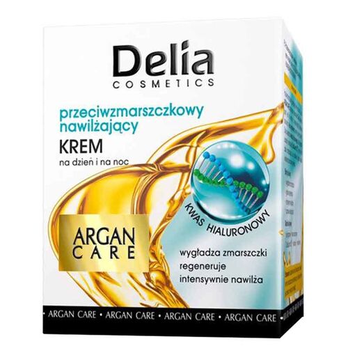 Delia Argan Care Anti-Wrinkle Face Cream Hyaluron Acid