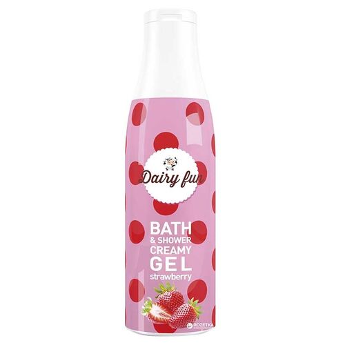 Delia Dairy Fun Bath & Shower Gel Strawberry 400 ml