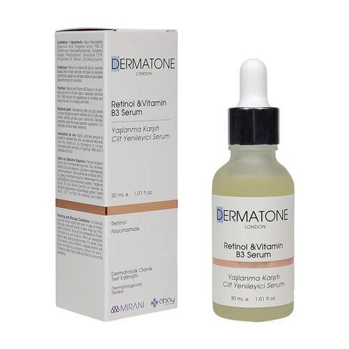 Dermatone Retinol ve Vitamin B3 Serum 30 ml