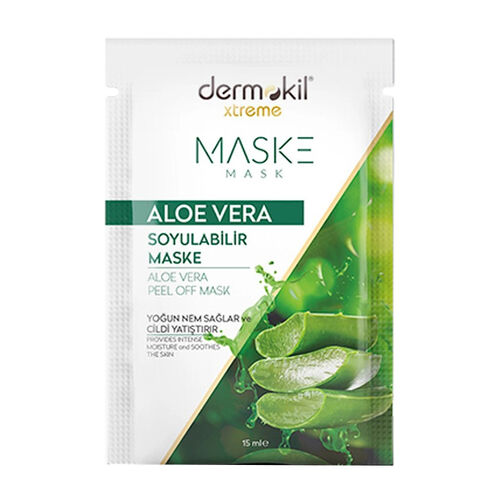 Dermokil Aloe Vera Soyulabilir Maske 15 ml
