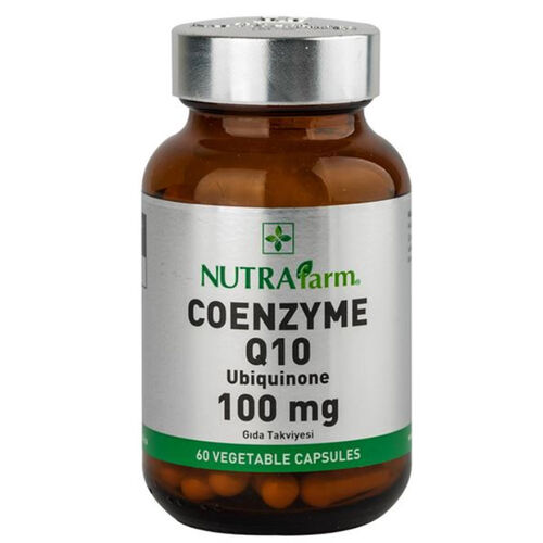 Dermoskin Nutrafarm Coenzyme Q10 100mg 60 Bitkisel Kapsül