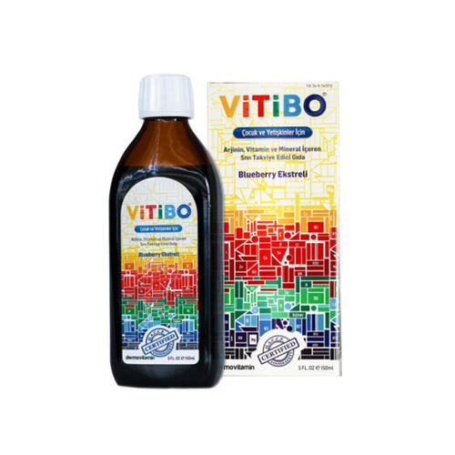 Dermovitamin Vitibo Vitamin ve Mineral Şurup 150 ml