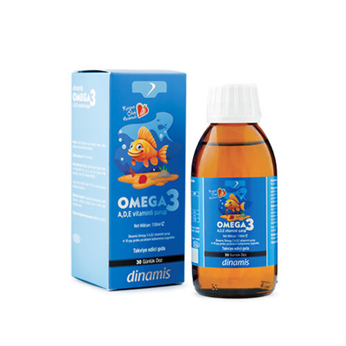 Dinamis Omega 3 A-D-E Vitaminli Şurup 150 ml