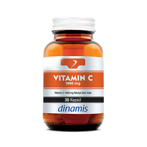 Dinamis Vitamin C 1000 mg Takviye Edici Gıda 30 Kapsül