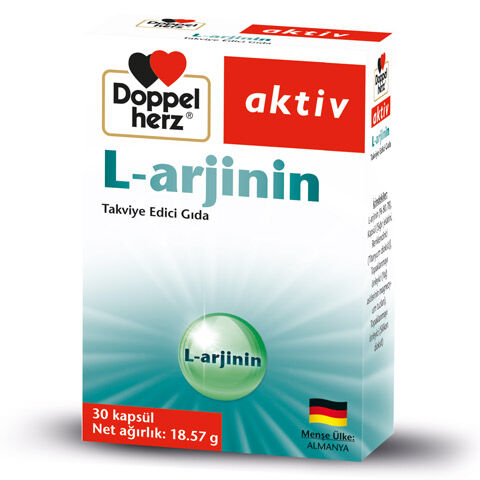 Doppel Herz Aktiv L Arjinin 30 Kapsül
