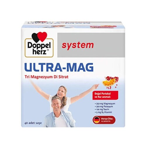 Doppel Herz System Ultra Mag Takviye Edici Gıda 40 Şase