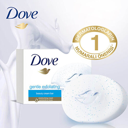 Dove Gentle Exfoliating Beauty Cream Bar Sabun 90 Gr
