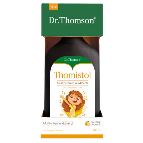 Dr. Thomson Thomistol Multivitamin ve Mineral İçeren Takviye Edici Gıda 200 ml