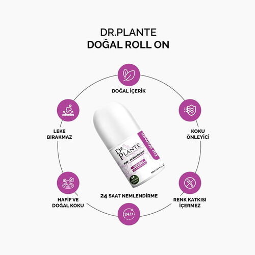 Dr.Plante Doğal Roll On 50 ml - Kadın