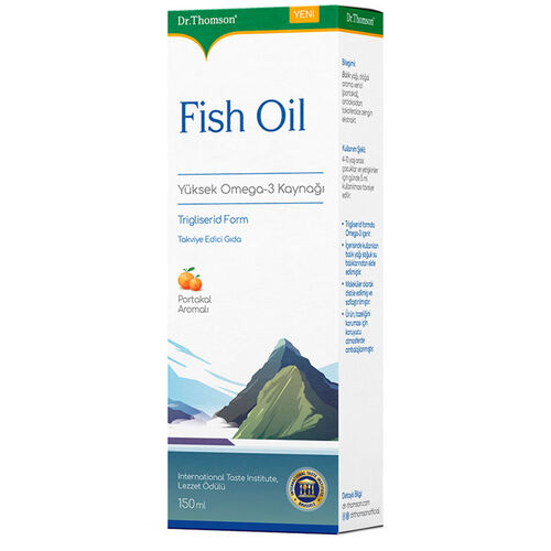 Dr.Thomson Yüksek Omega-3 Fish Oil 150 ml