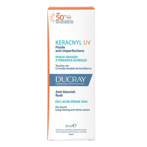 Ducray Keracnyl UV SPF50+ Anti Blemish Fluid 50 ml