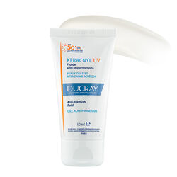 Ducray Keracnyl UV SPF50+ Anti Blemish Fluid 50 ml - Thumbnail
