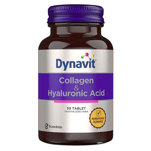 Eczacıbaşı Dynavit Collagen+Hyaluronik Acid 30 Tablet (Promosyon Ürünü)