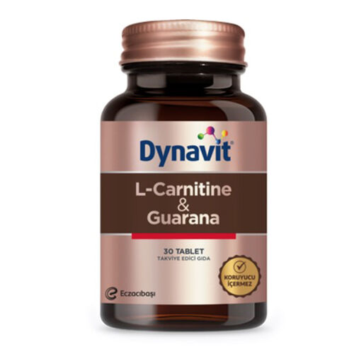 Eczacıbaşı Dynavit L-Carnitine ve Guarana Takviye Edici Gıda 30 Tablet