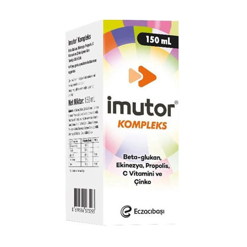 Eczacıbaşı Imutor Kompleks Sıvı Takviye Edici Gıda 150ml