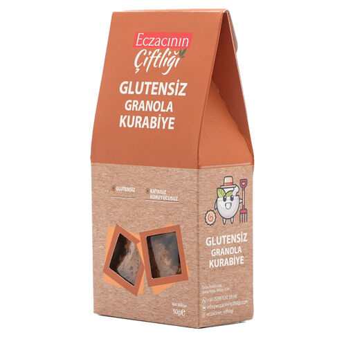 Eczacının Çiftliği Glutensiz Granola Kurabiye 50 gr