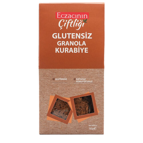 Eczacının Çiftliği Glutensiz Granola Kurabiye 50 gr