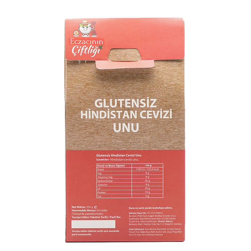 Eczacının Çiftliği Glutensiz Hindistan Cevizi Unu 250 gr