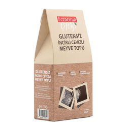 Eczacının Çiftliği Glutensiz İncirli Cevizli Meyve Topu 90 gr - Thumbnail