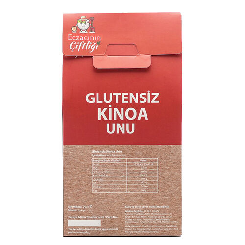 Eczacının Çiftliği Glutensiz Kinoa Unu 250 gr