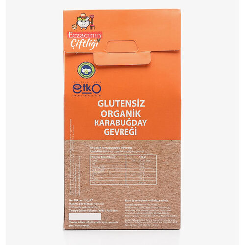 Eczacının Çiftliği Glutensiz Organik Karabuğday Gevreği 250 gr