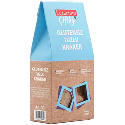 Eczacının Çiftliği Glutensiz Tuzlu Kraker 35 g - Thumbnail