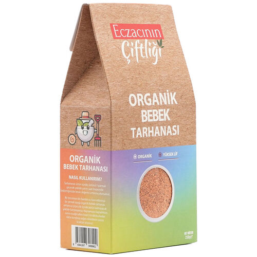 Eczacının Çiftliği Organik Bebek Tarhanası 250 g