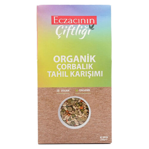 Eczacının Çiftliği Organik Çorbalık Tahıl Karışımı 250 g