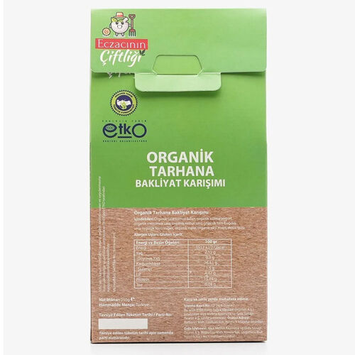 Eczacının Çiftliği Organik Tarhana Bakliyat Karışımı 250 gr