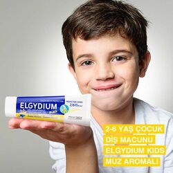 Elgydium Muz Aromalı Çocuk Diş Macunu 2-6 Yaş 50 ml - Thumbnail