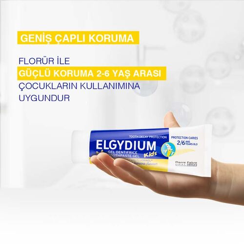 Elgydium Muz Aromalı Çocuk Diş Macunu 2-6 Yaş 50 ml