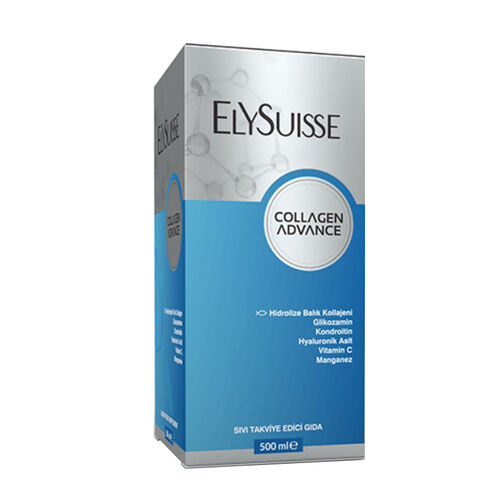 Elysuisse Collagen Advance Sıvı Kollajen Takviye Edici Gıda 500 ml