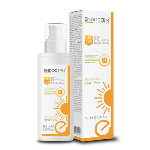 Endoderm Spf50+ Sun Protection Facial Cream 100 ml