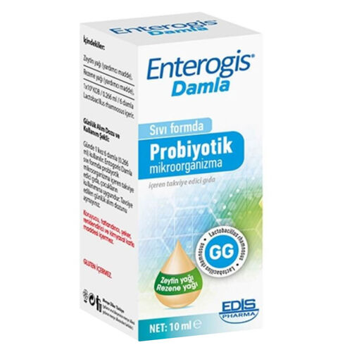 Enterogis Damla Takviye Edici Gıda 10 ml