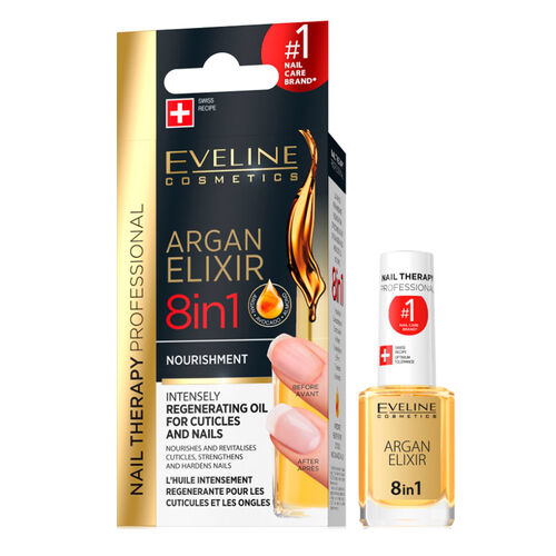 Eveline Cosmetics Nail Therapy Argan Elixir 12 ml