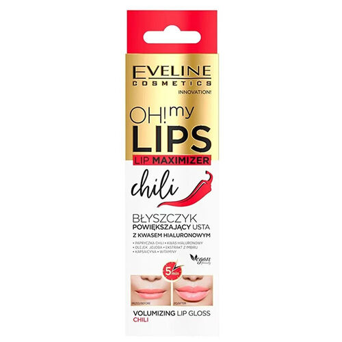 Eveline Cosmetics Oh My Lips Dudak Parlatıcı 4.5 ml Chili