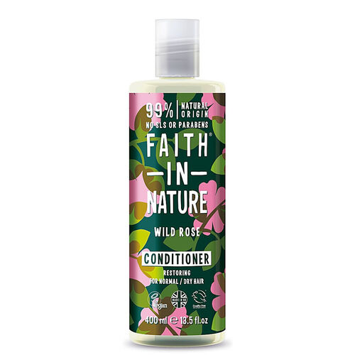 Faith In Nature %99 Doğal İçerikli Yabani Gül Saç Kremi 400 ml