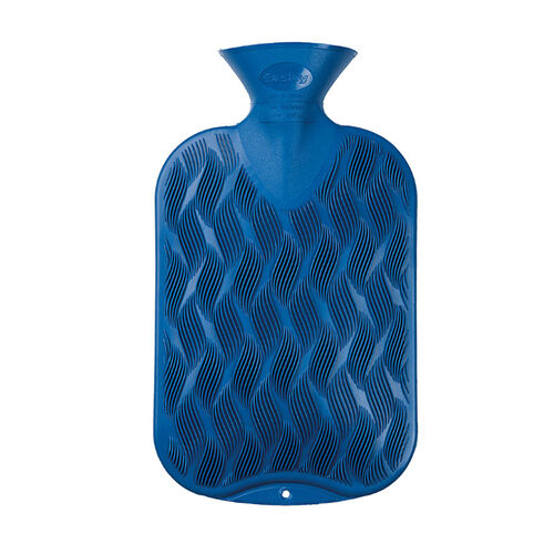 Fashy Termofor Mavi Dalga Desen Sıcak Su Torbası 2L