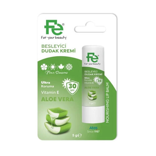 Fe Besleyici Dudak Kremi SPF30 Aloe Vera 5gr 