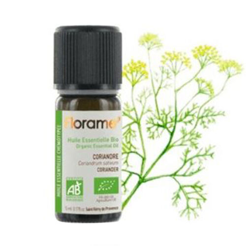 Florame Organik Aromaterapi Kişniş Esansiyel Yağı (Coriandrum Sativum) 5 ml